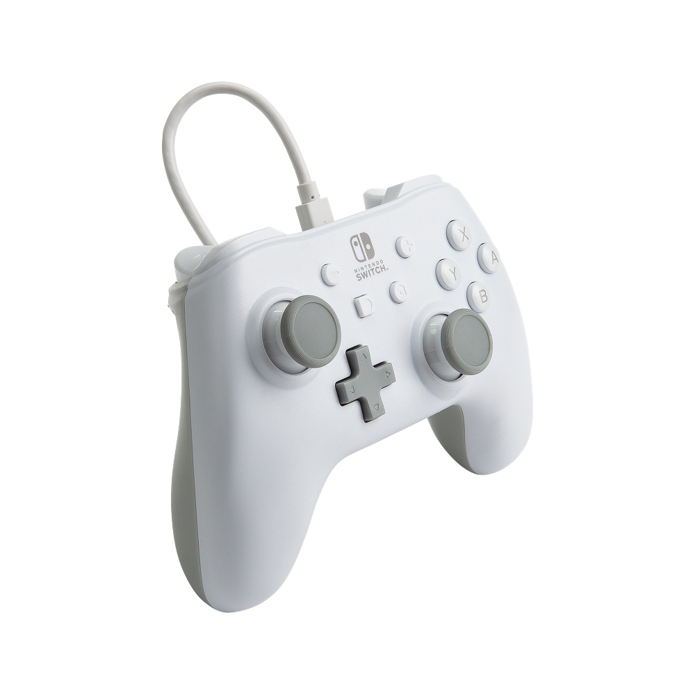 CONTROLE POWER-A WIRED WHITE P/ NINTENDO SWITCH
