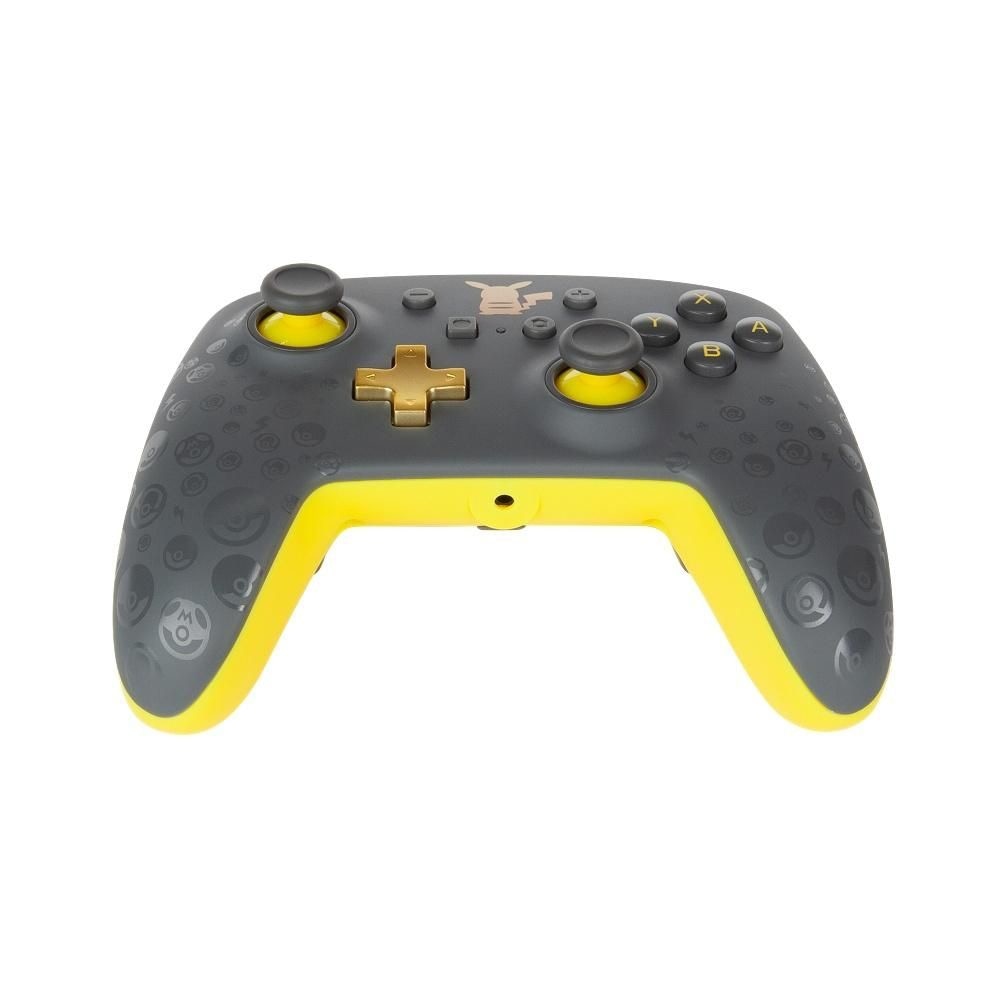 CONTROLE C/ FIO POWER-A P/ NINTENDO SWITCH ENHANCED PIKACHU GRAY